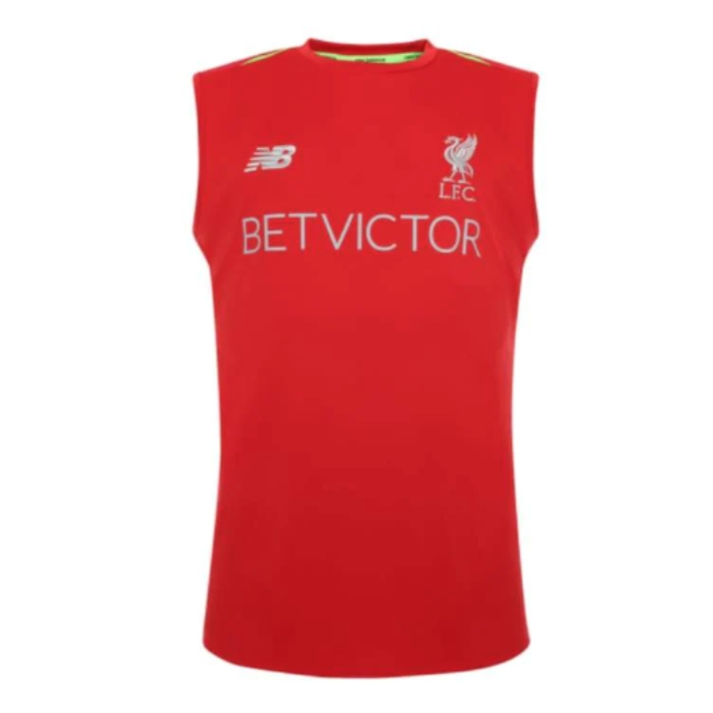 2018-2019 Liverpool Elite Training Vest (Red) (Your Name)