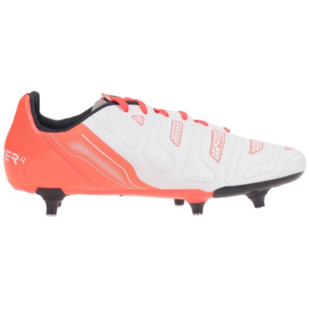 Puma evoPOWER 4.2 AG Football Boots - White-Total Eclipse-Lava