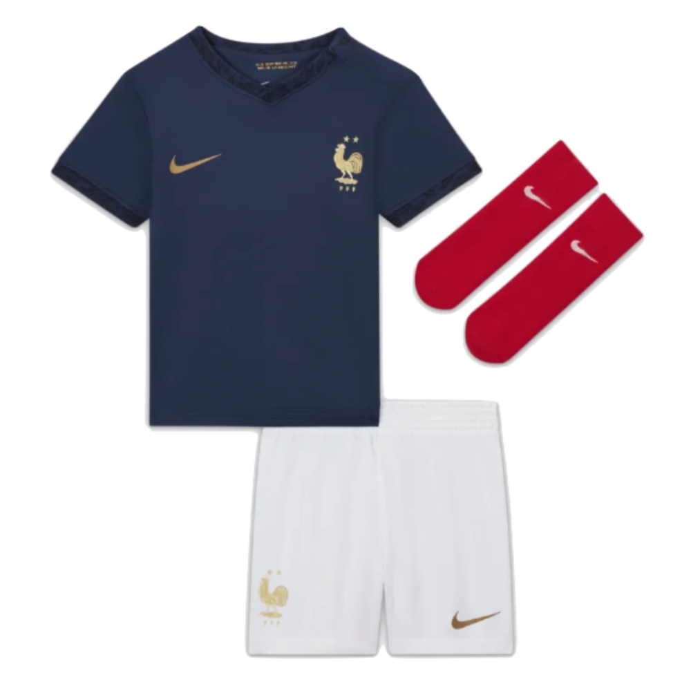 2022-2023 France Home Baby Kit (Infants) (Tchouameni 8)