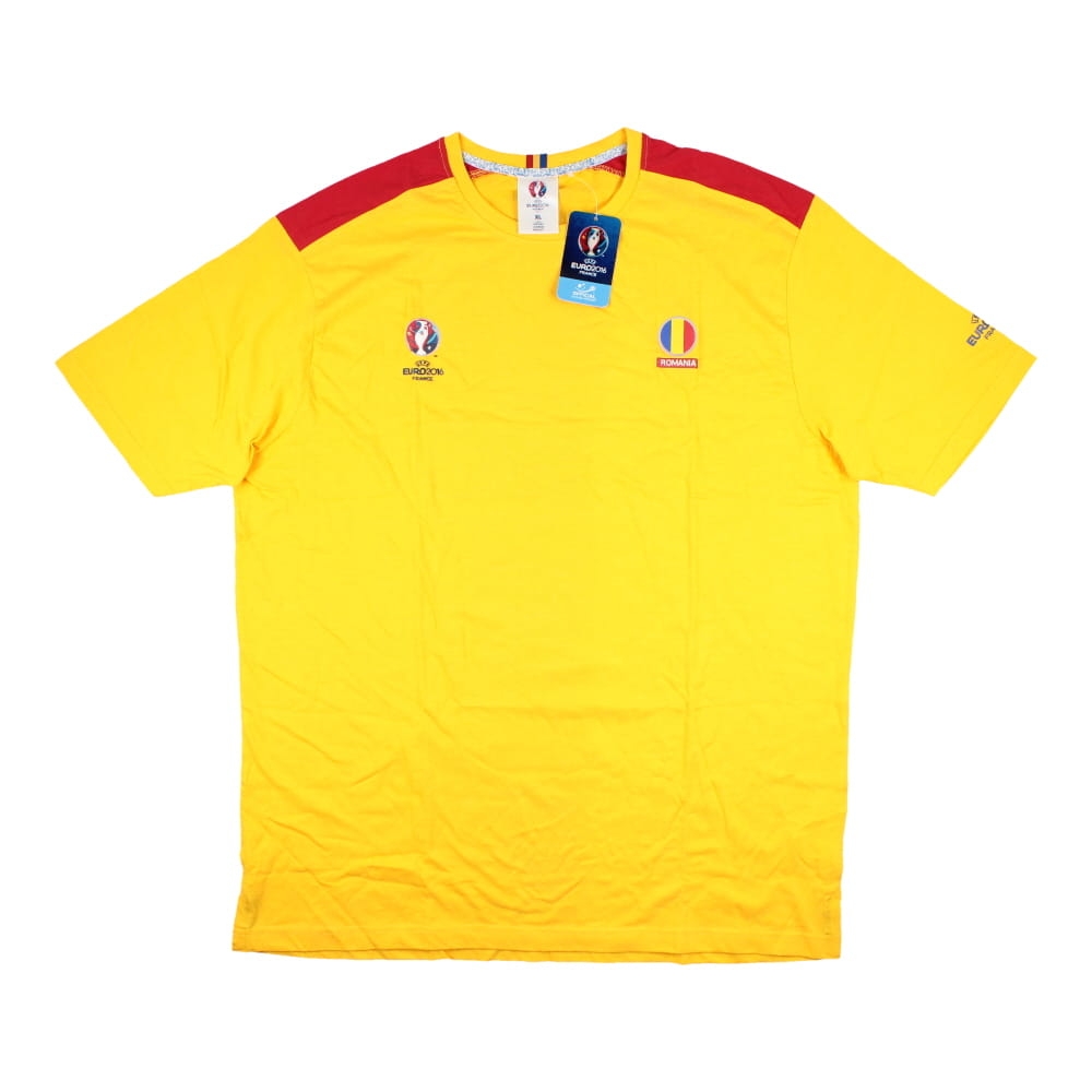 2016 Romania Core Tee (Yellow) (Your Name)