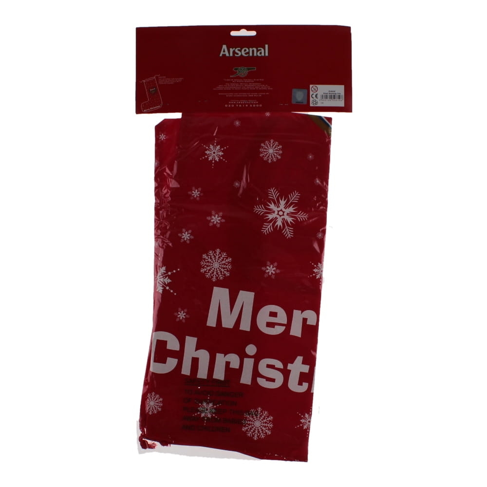 Arsenal Xmas Jumbo Present Stocking