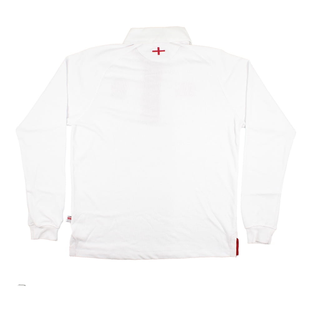 2012-2013 England Home LS Classic Rugby Shirt