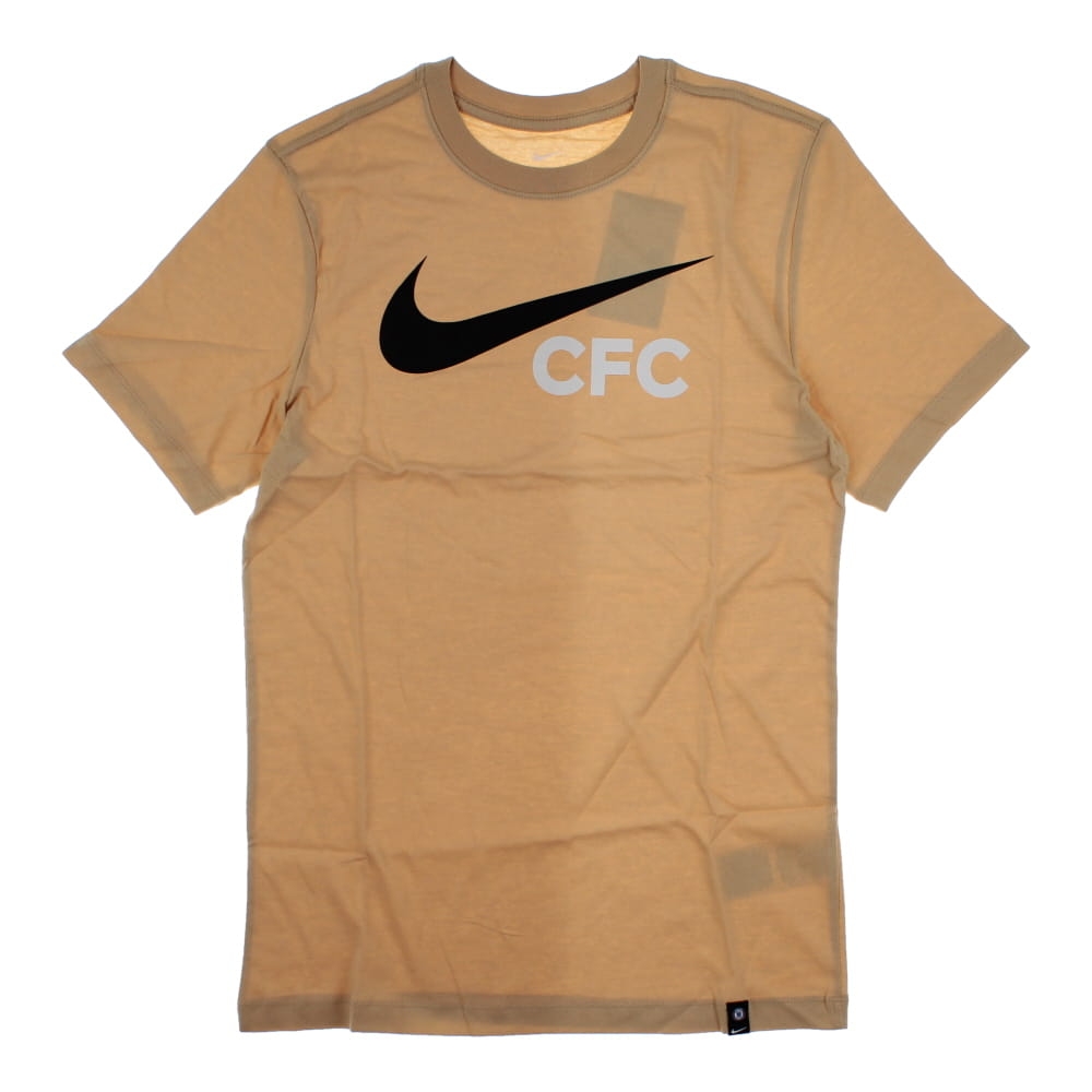 2022-2023 Chelsea Swoosh Tee (Beige) (A COLE 3)