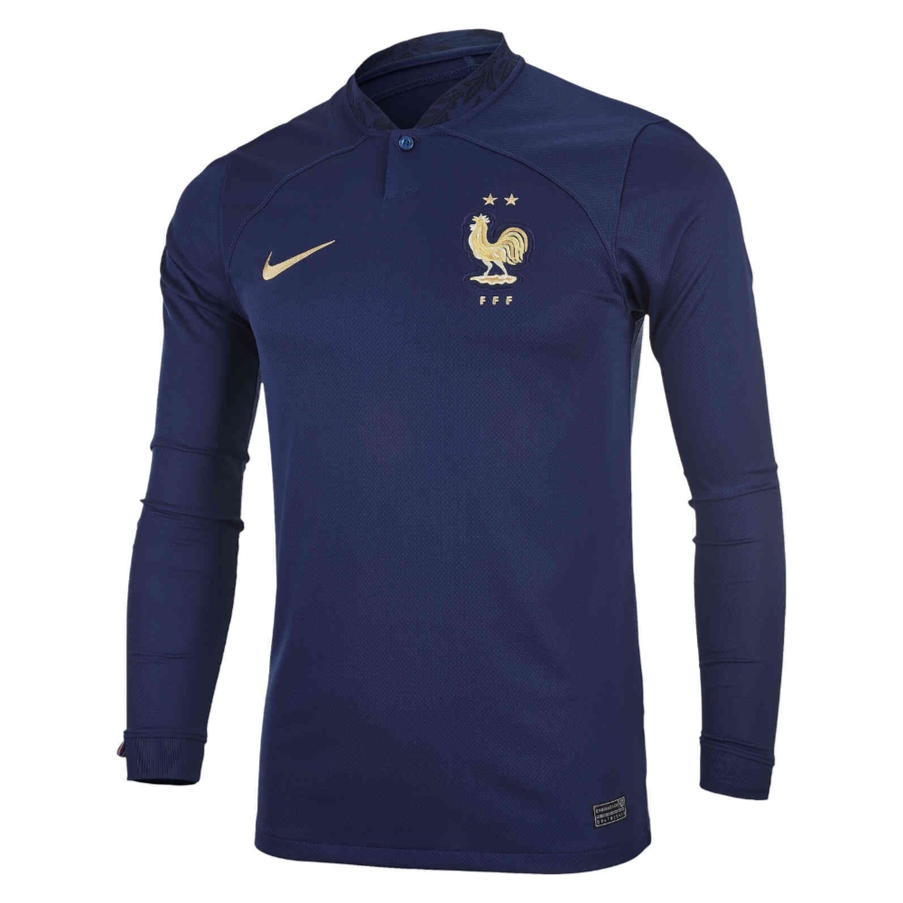 2022-2023 France Home Long Sleeve Shirt (Hernandez 21)