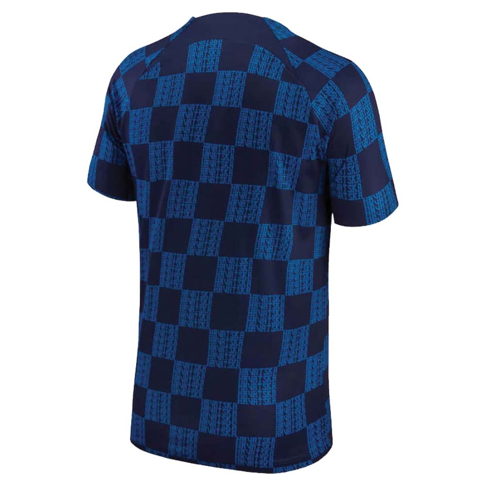 2022-2023 Croatia Pre-Match Training Shirt (Navy) (Lovren 6)