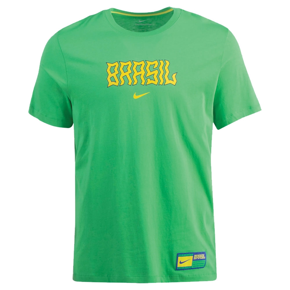 2022-2023 Brazil Swoosh Tee (Green) (T Silva 3)