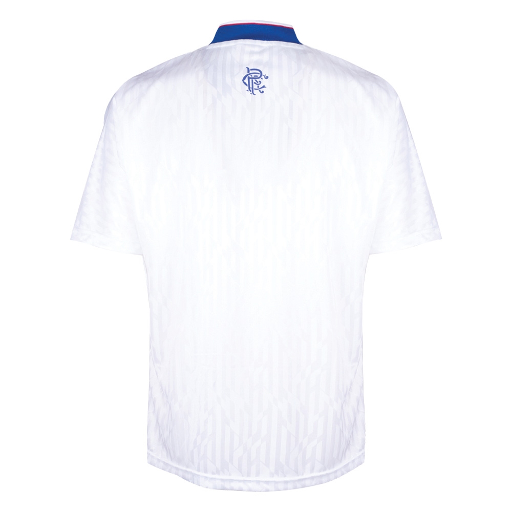 Rangers 1990 Away Retro Football Shirt (Butcher 6)