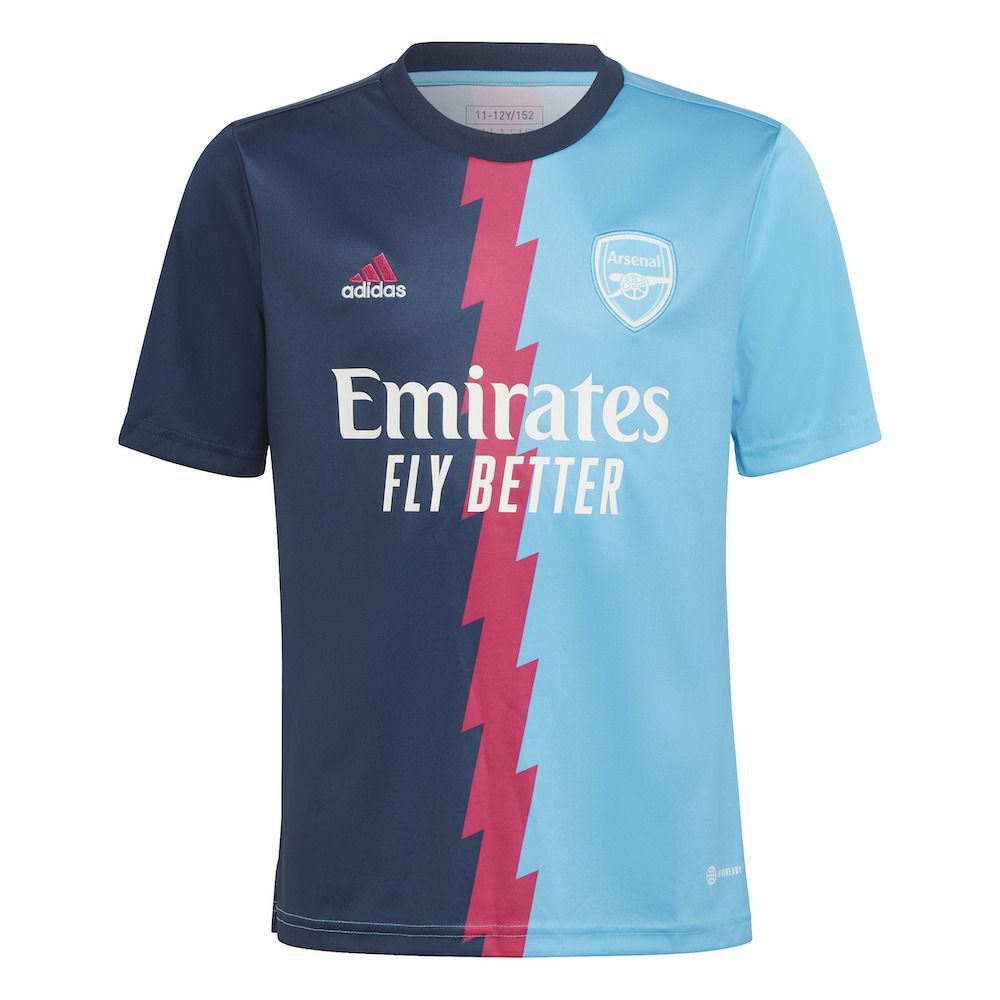 2022-2023 Arsenal Pre-Match Jersey (Blue) - Kids (Trossard 19)