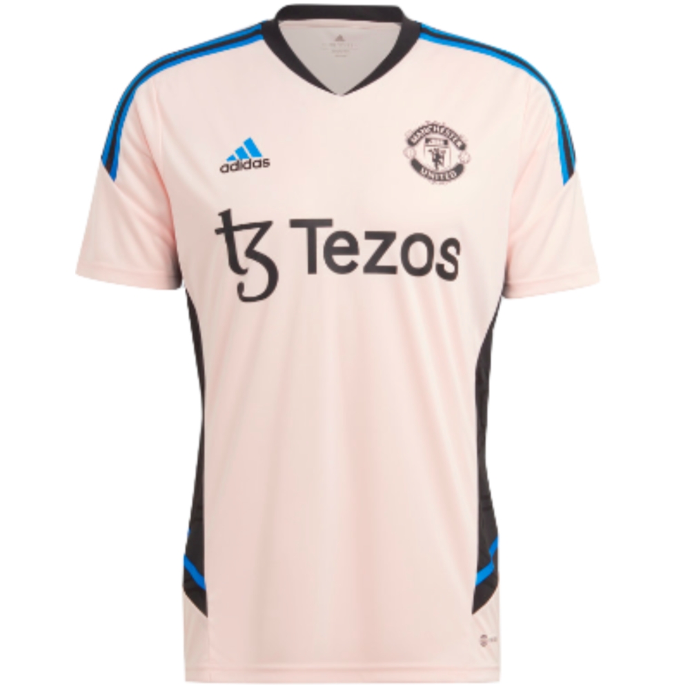 2022-2023 Manchester United Condivo Training Jersey (Pink) (Weghorst 27)