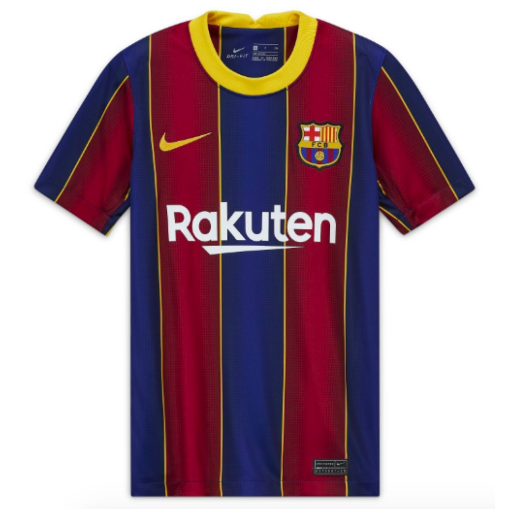 2020-2021 Barcelona Home Jersey (Kids) (RIVALDO 10)