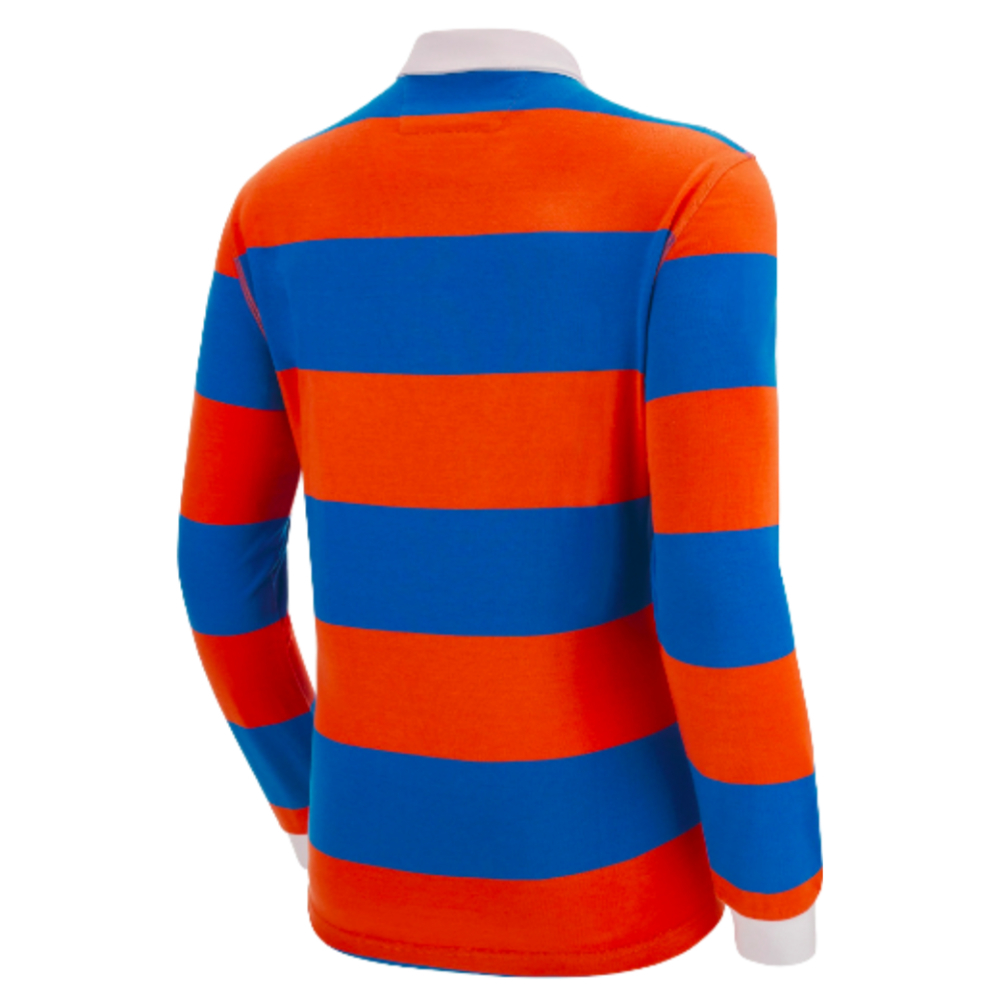 RWC 2023 Hooped LS Rugby Jersey (Blue)