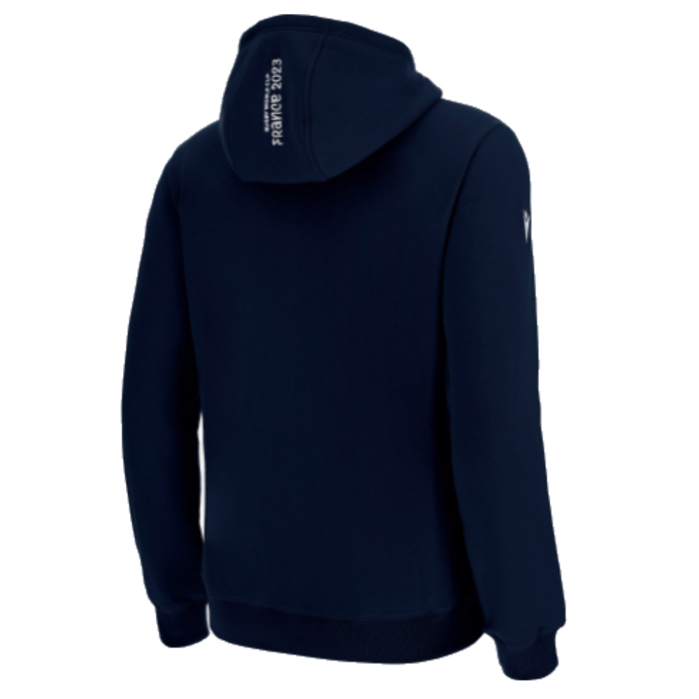 2023 Scotland Rugby Full Zip Hooded Sweatshirt (Navy)