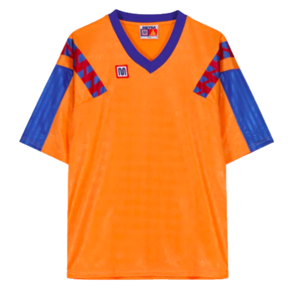 Meyba 1992 Barcelona Reissue Away Shirt (Ronaldinho 10)