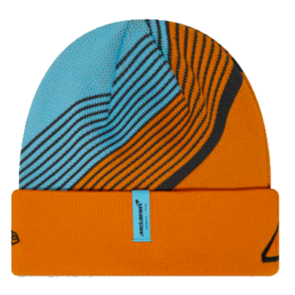 2023 McLaren Lando Norris Team Cuff Beanie (Papaya)