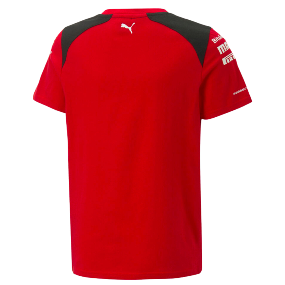 2023 Ferrari Team Tee (Red) - Kids