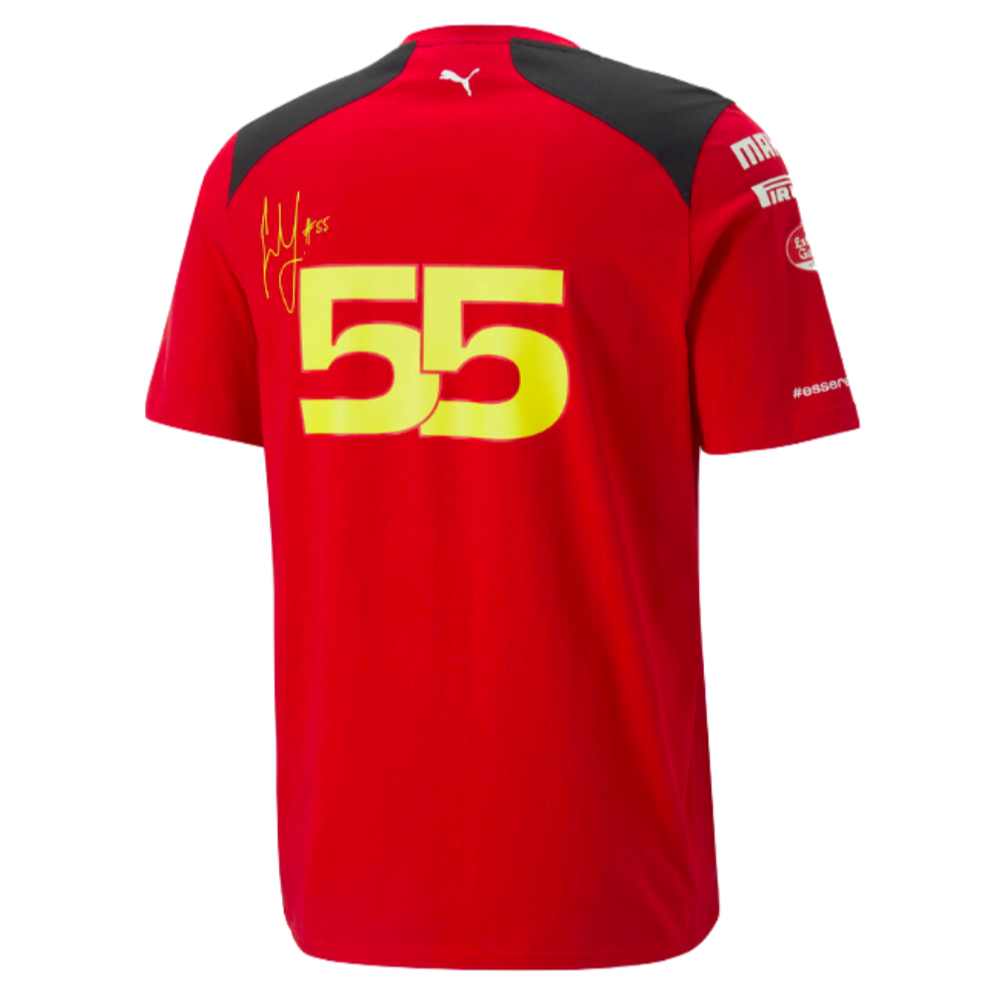 2023 Ferrari Carlos Sainz Driver Tee (Red)