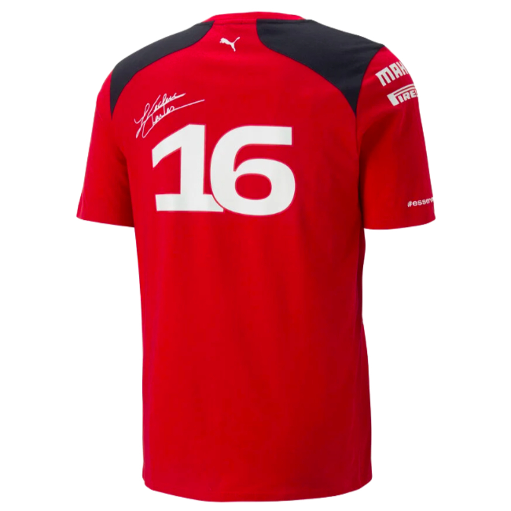 2023 Ferrari Charles Leclerc Driver Tee (Red)