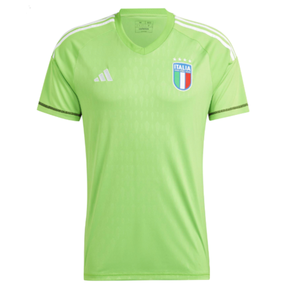 2023-2024 Italy Goalkeeper Jersey (Green) (Meret 22)