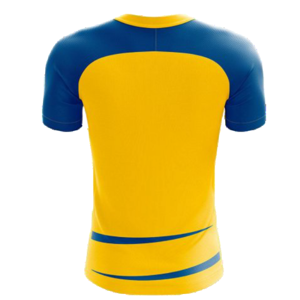 Sweden 2024-2025 Home Concept Football Kit (Airo) (LARSSON)