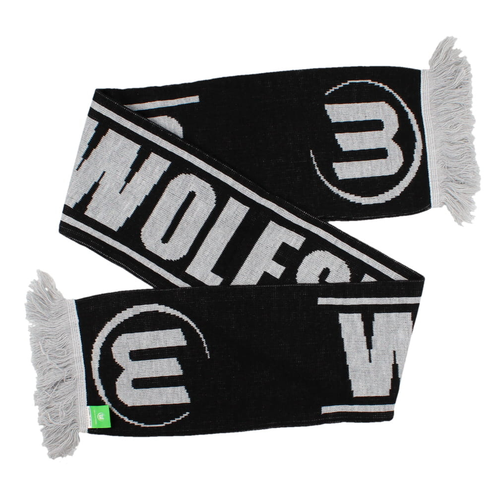 VFL Wolfsburg Football Scarf (Black)