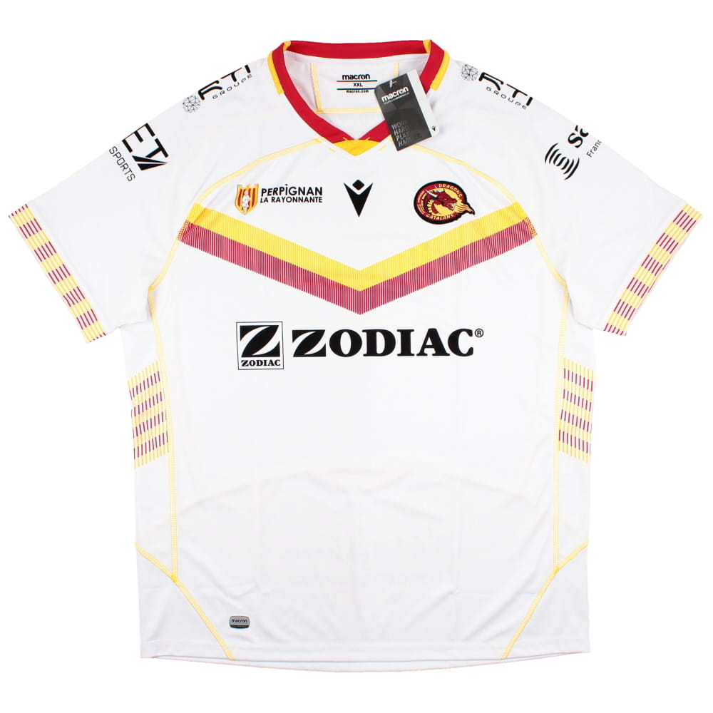 2022-2023 Dragons Catalans Home Rugby Shirt (Your Name)