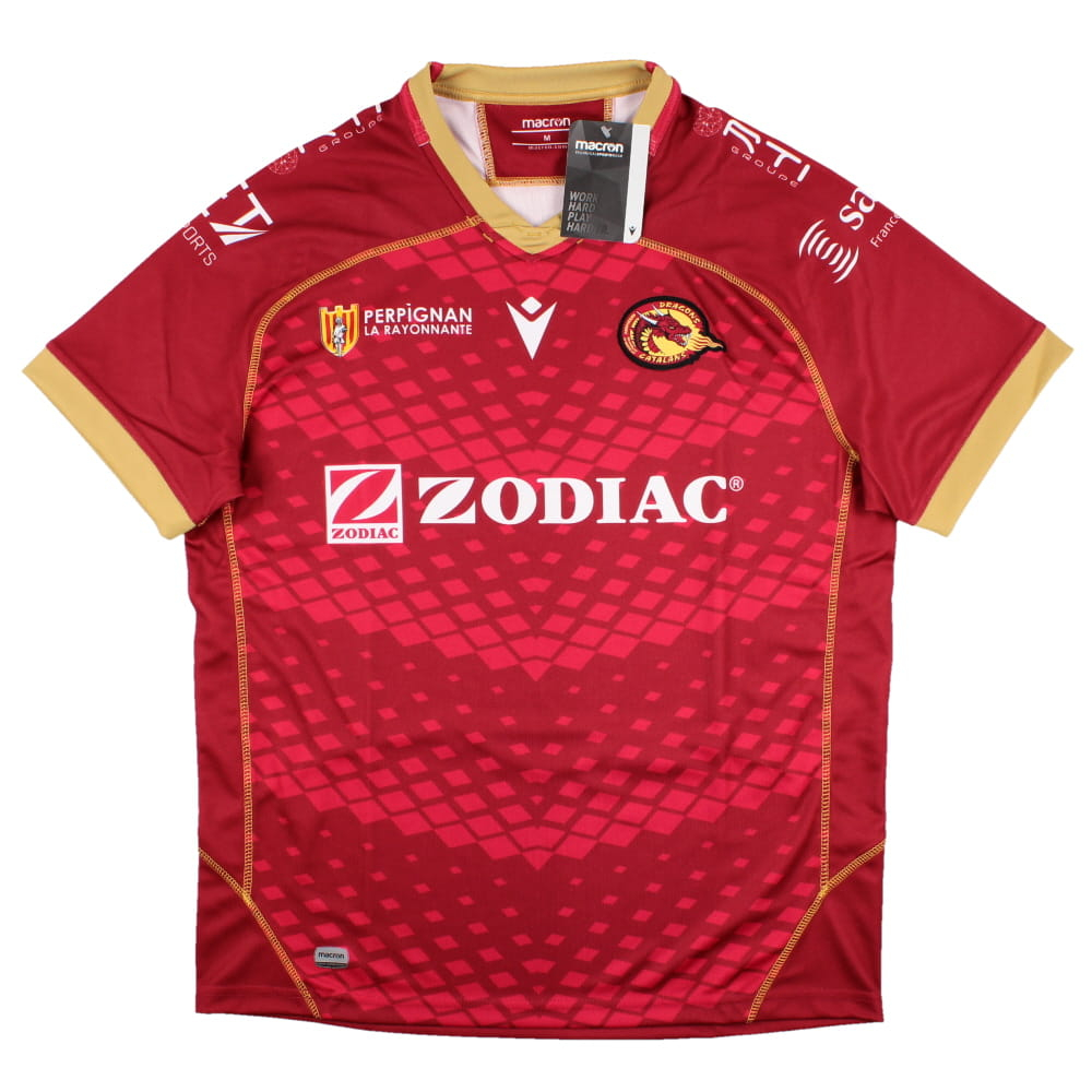 2022-2023 Dragons Catalans Away Rugby Shirt (Your Name)