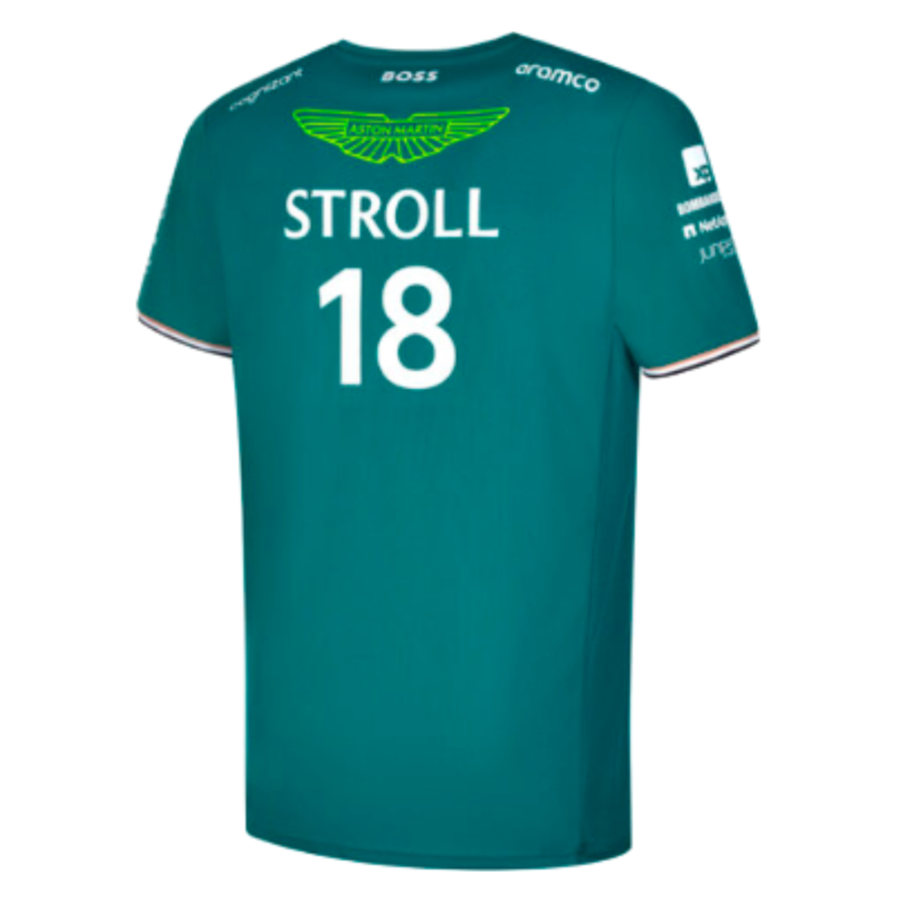 2023 Aston Martin Team Lance Stroll Tee (Green)