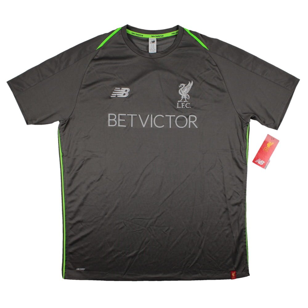 2018-2019 Liverpool Elite Training Jersey (Grey) (Alberto M 18)