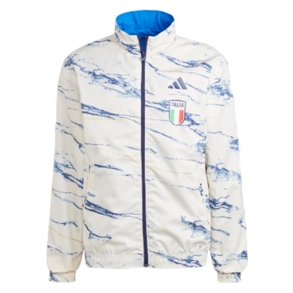 2023-2024 Italy Reversible Anthem Jacket (Blue)