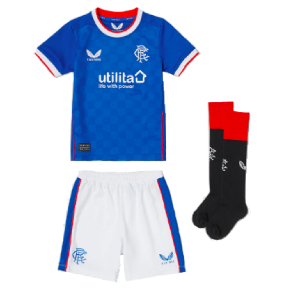 2022-2023 Rangers Home Mini Kit (Sterling #)