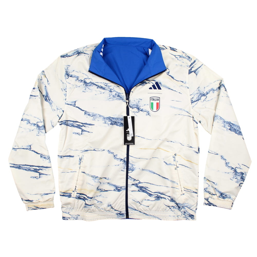 2023-2024 Italy Anthem Jacket (Blue) - Ladies