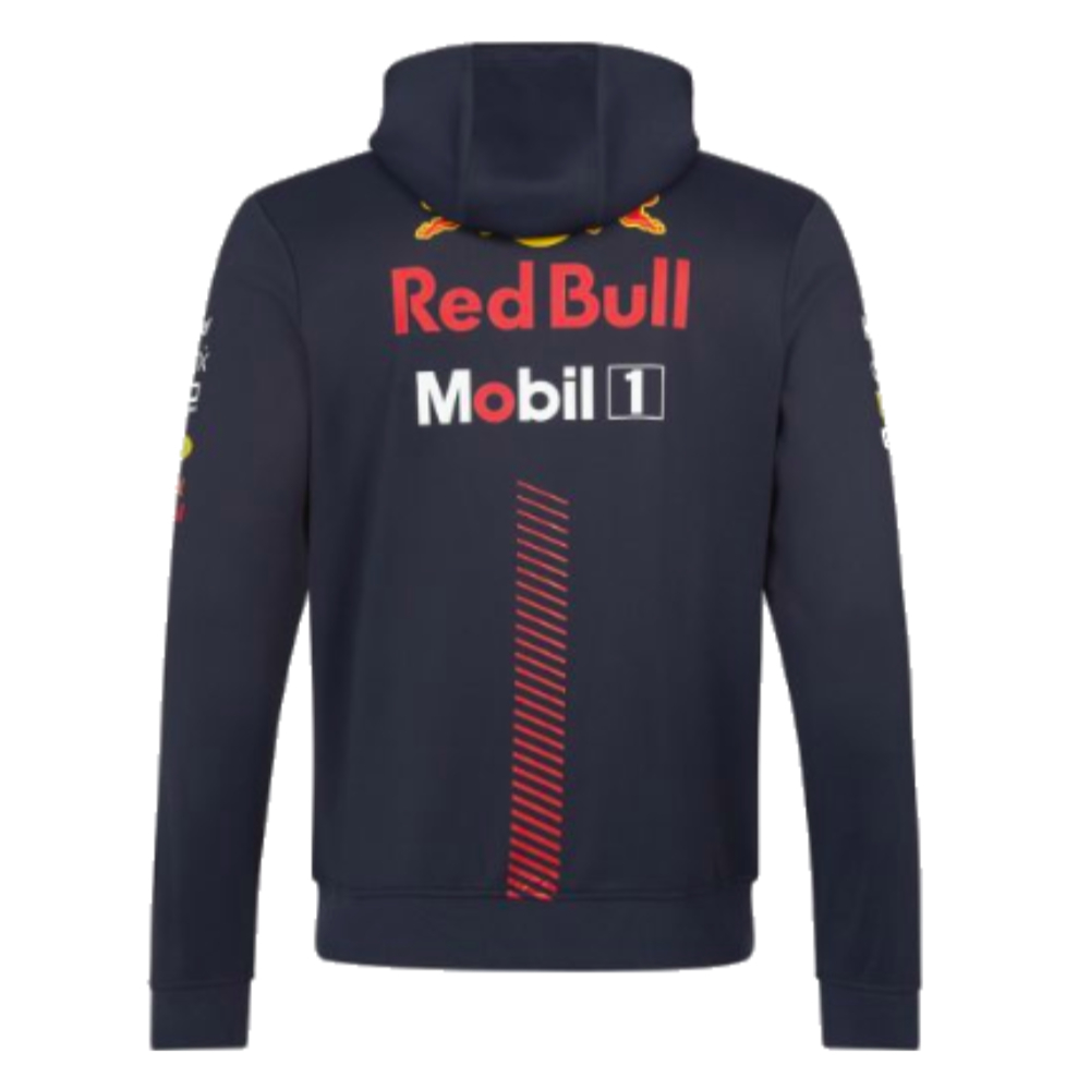 2023 Red Bull Racing Mens Full Zip Hoodie (Night Sky)