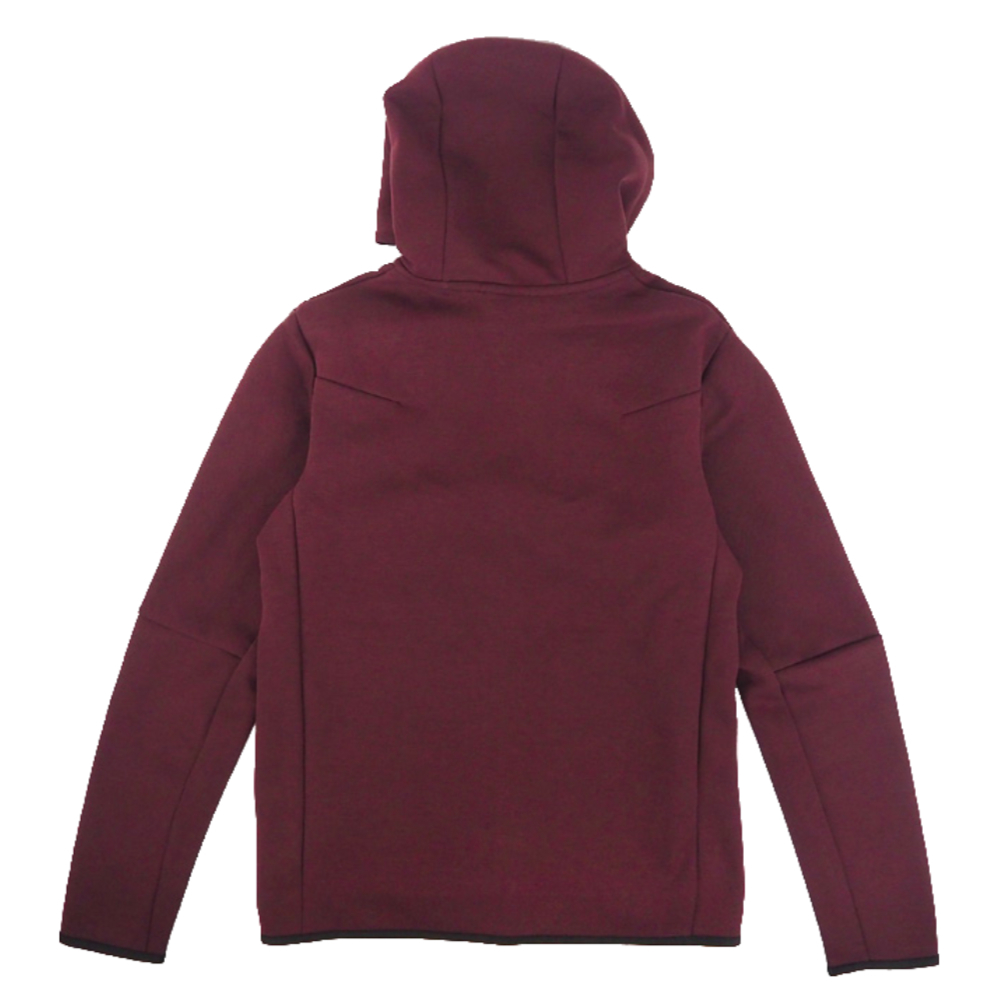 2022-2023 Liverpool Tech Fleece FZ Hoodie (Burgundy)