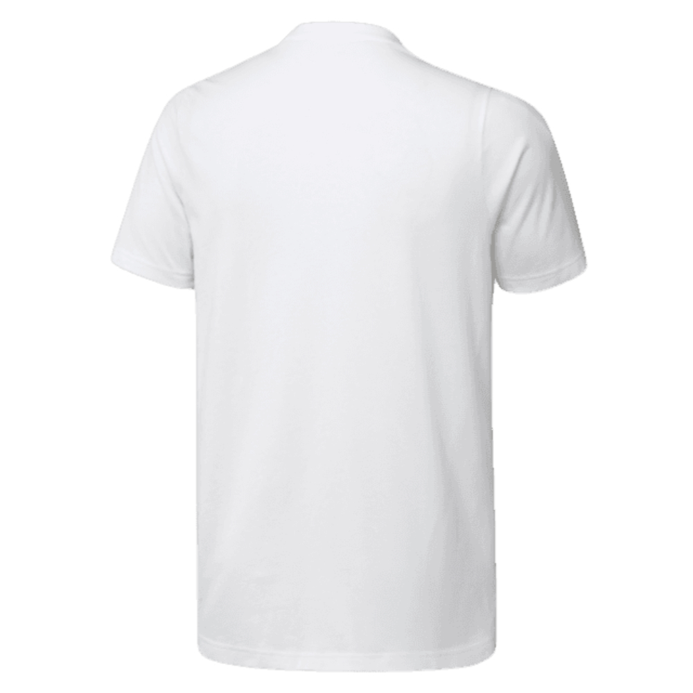 2023 Real Madrid Graphic Tee (White) (TCHOUAMENI 18)