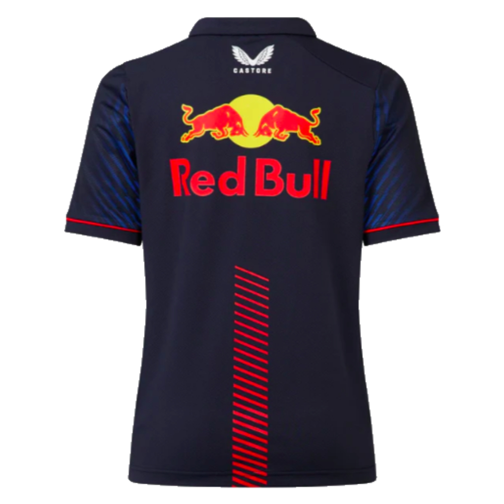 2023 Red Bull Racing Max Versateppen Polo Shirt (Night Sky) - Kids