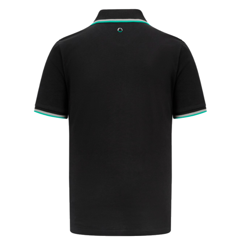 2023 Mercedes-AMG Petronas Classic Polo Shirt (Black)