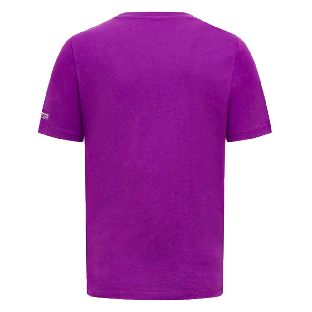 2023 Mercedes AMG Petronas Lewis Hamilton Logo Tee (Purple)