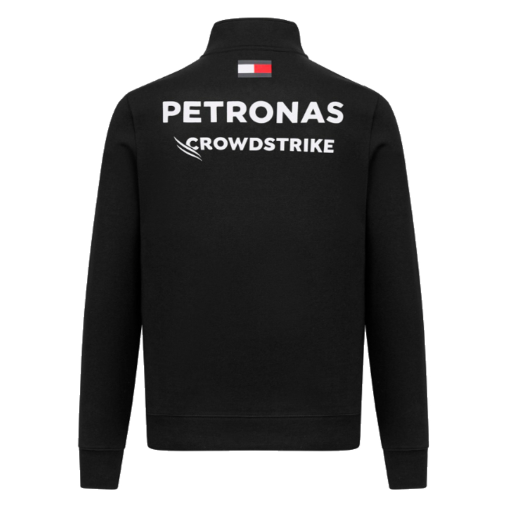 2023 Mercedes Team Half Zip Sweat (Black)