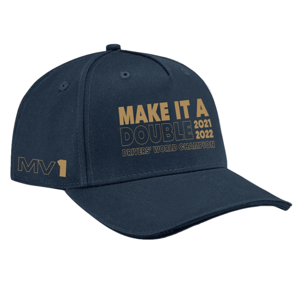 2022 Red Bull Racing Max Verstappen Champions Cap