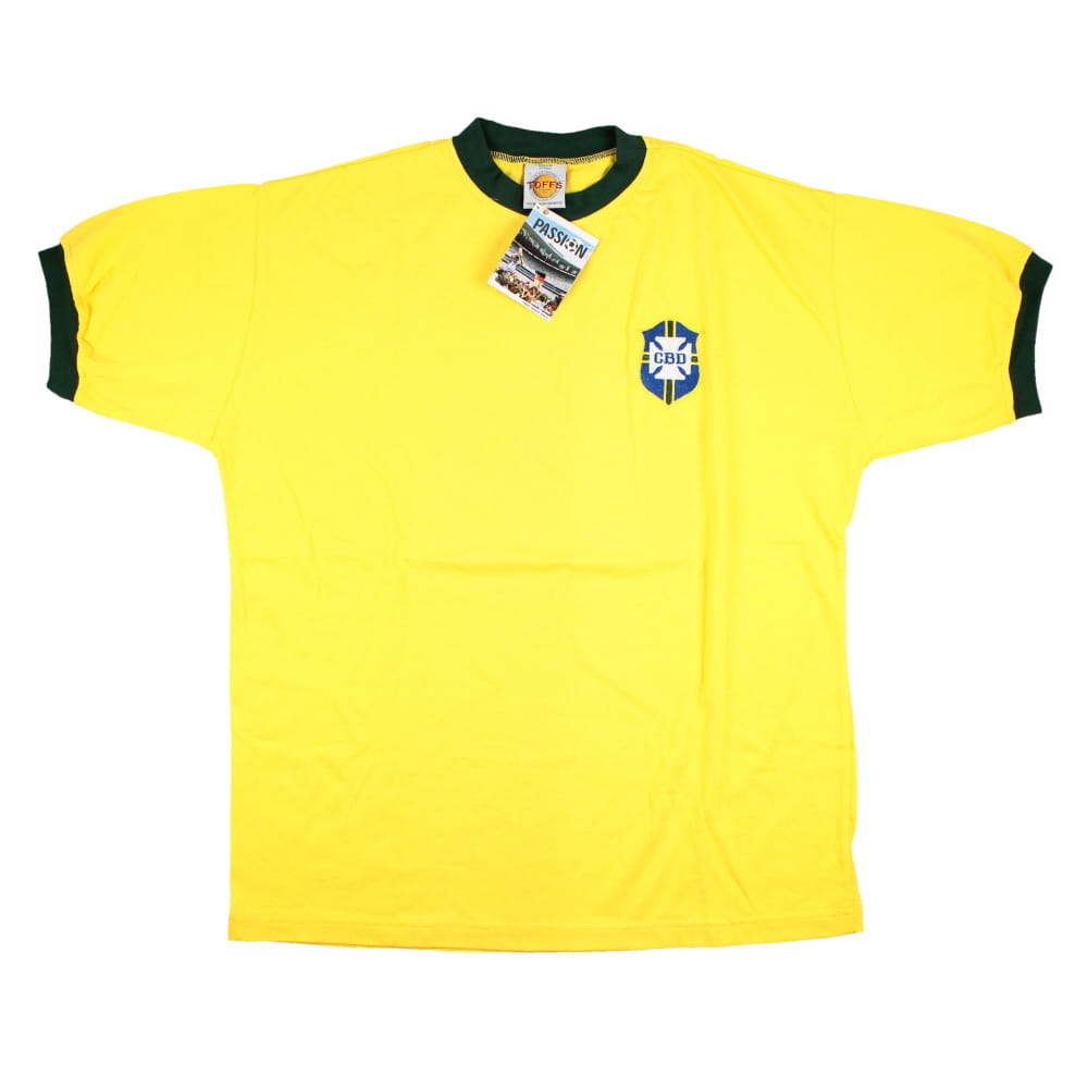 Brazil 1970 World Cup Pele 10 Shirt