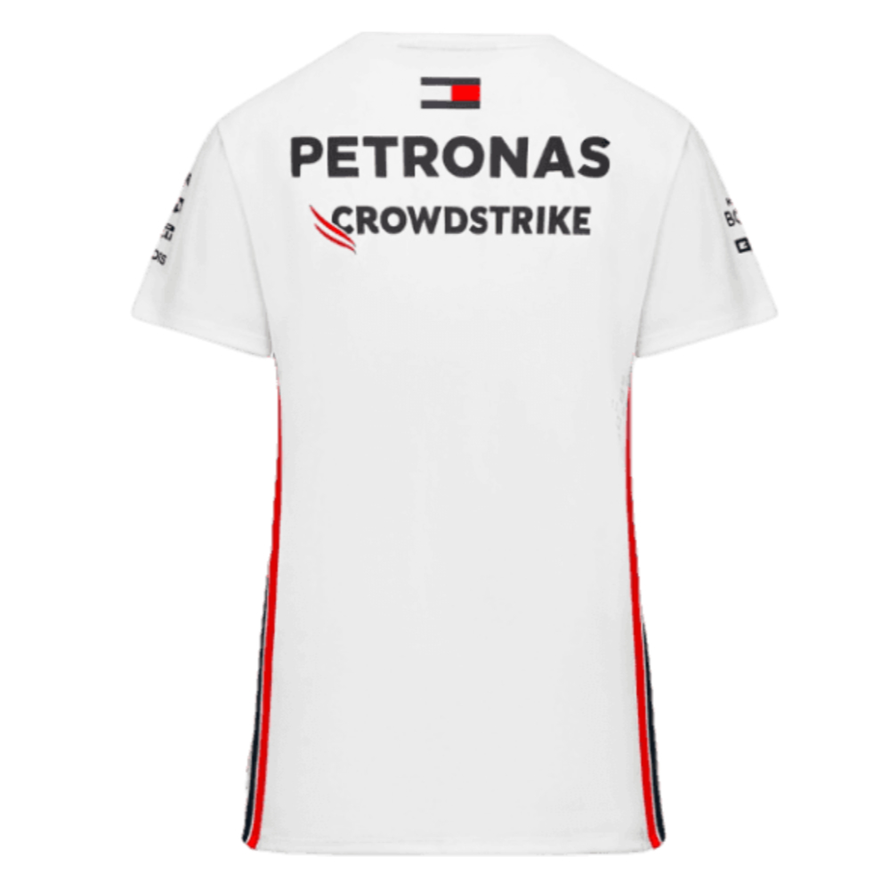 2023 Mercedes-AMG Team Driver Tee (White) - Ladies