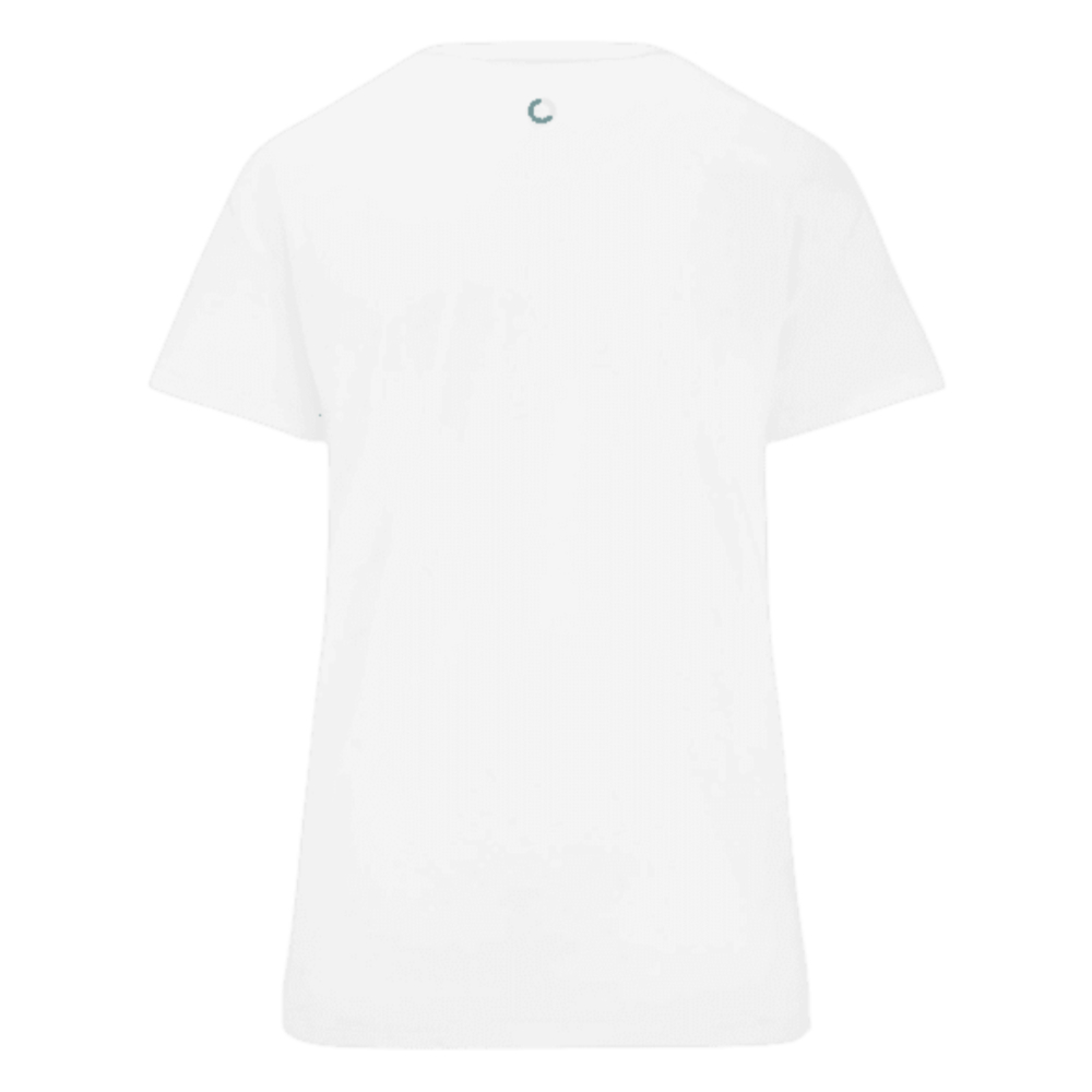 2023 Mercedes-AMG Petronas Large Logo T-Shirt (White) - Ladies