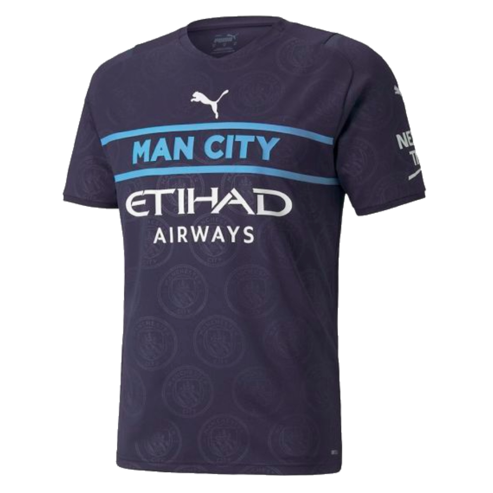 2021-2022 Man City Third Player Issue Shirt (KUN AGUERO 10)