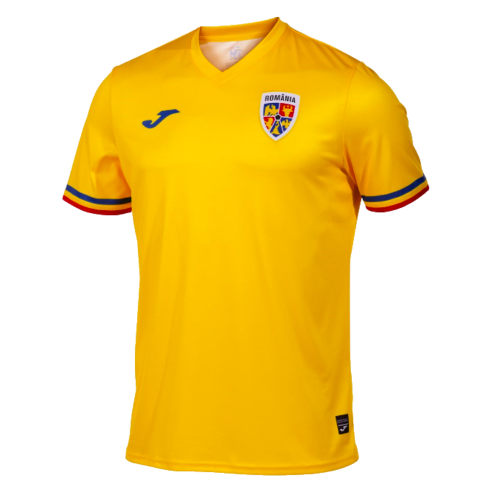 2023-2024 Romania Supporters Official T-Shirt (Yellow) (Your Name)