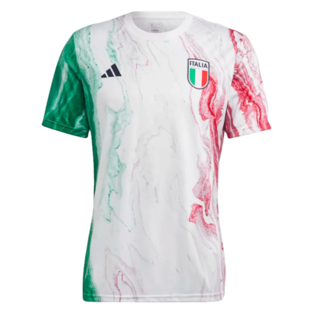 2023-2024 Italy Pre-Match Jersey (Green) (R BAGGIO 10)