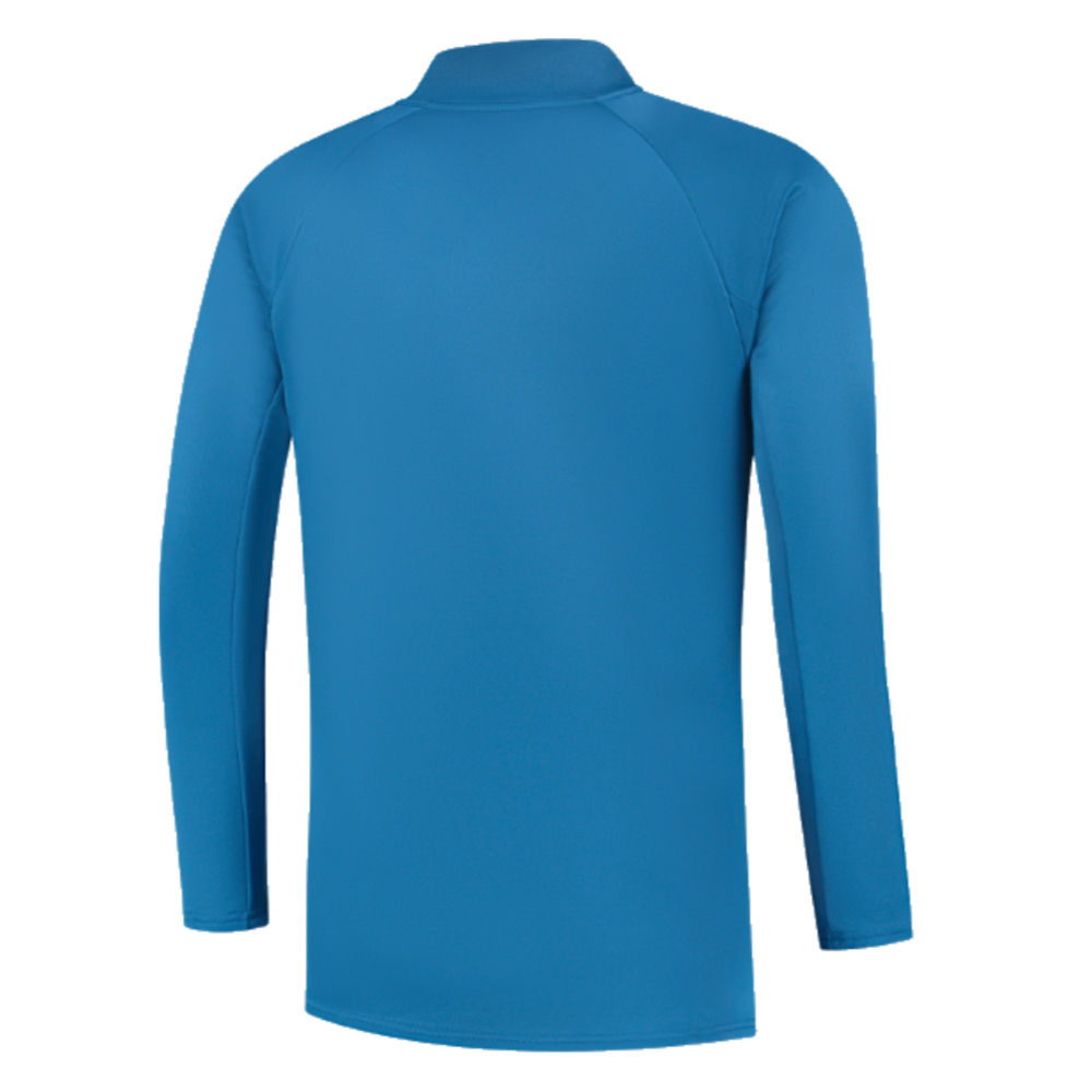 2023-2024 Man City Pre-Match LS Sweat Top (Lake Blue)