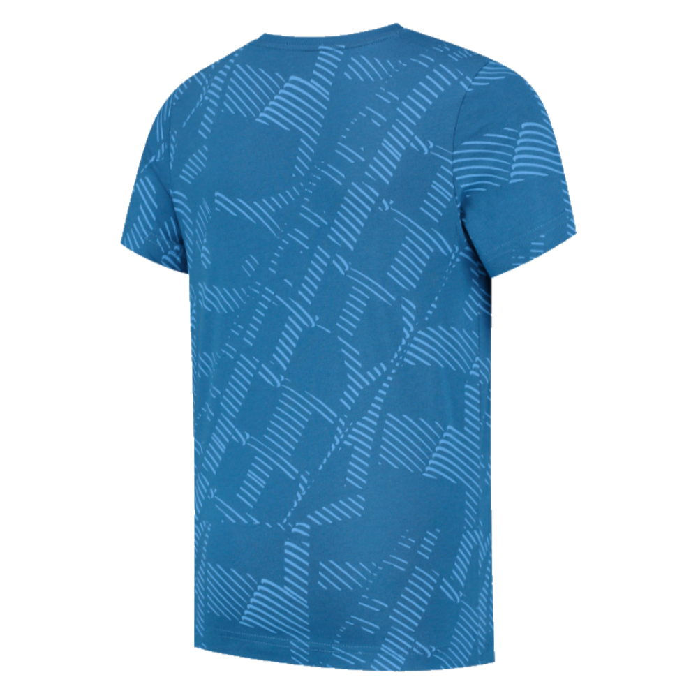 2023-2024 Man City FtblCore AOP Tee (Lake Blue) (GUNDOGAN 8)