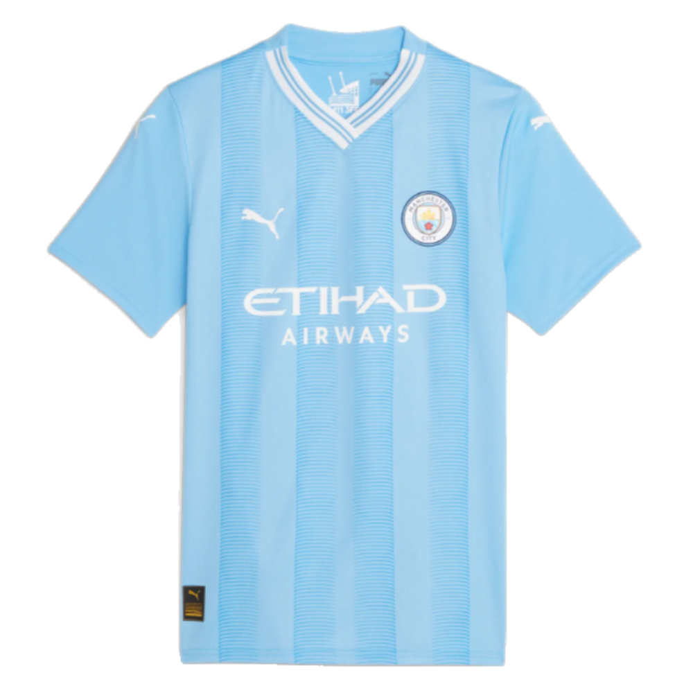 2023-2024 Man City Home Shirt (Ladies) (AKANJI 25)