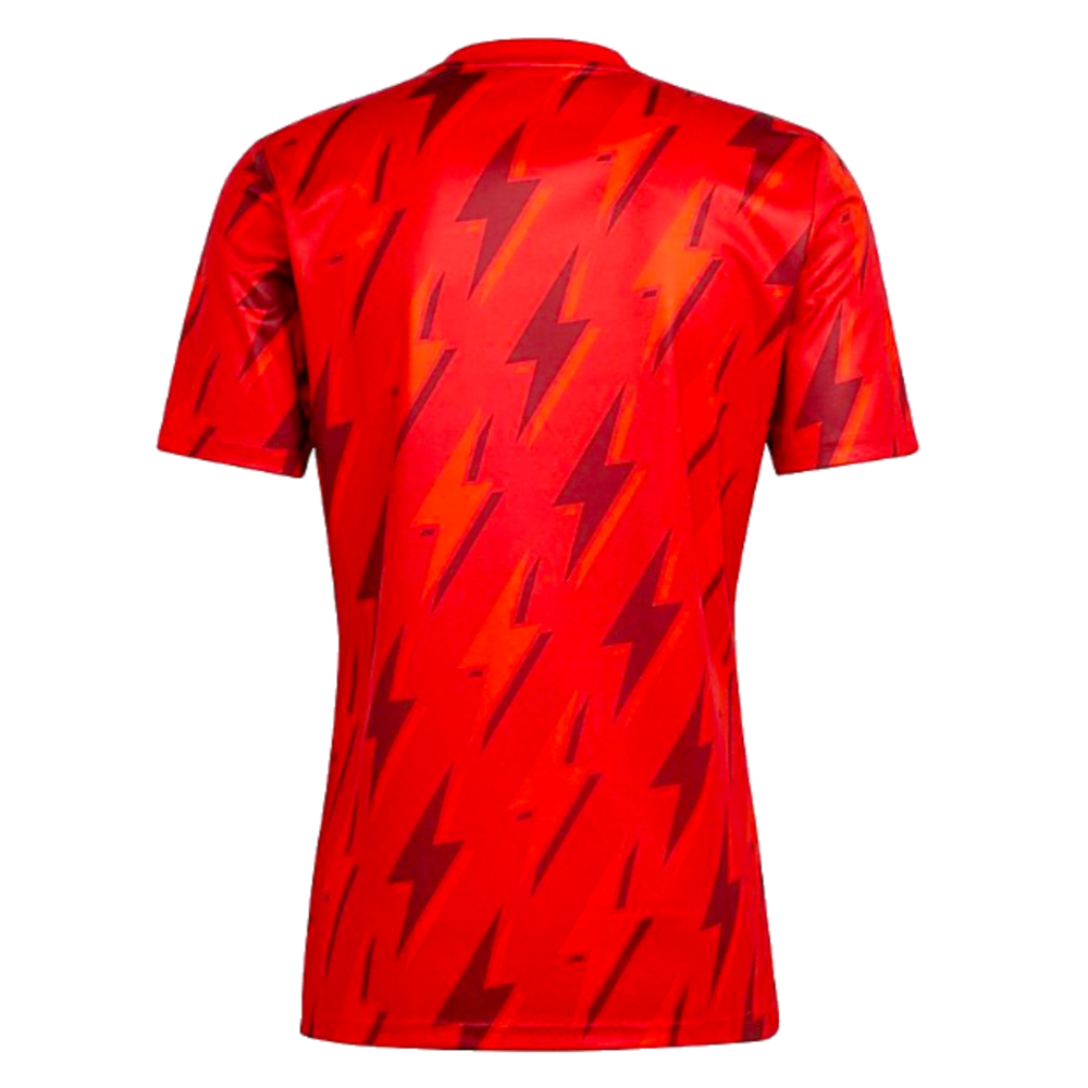 2023-2024 Arsenal Pre-Match Shirt (Red) (J Timber 12)