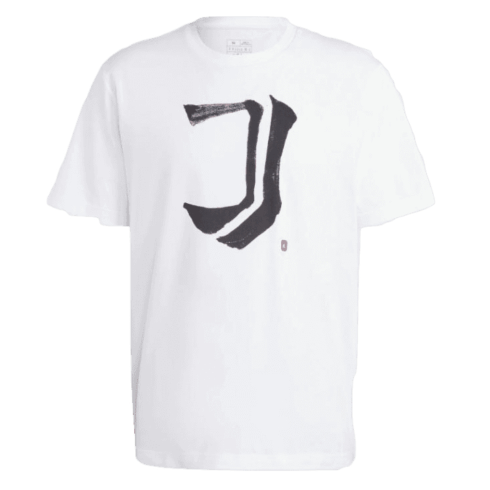 2023-2024 Juventus Chinese Story Tee (White) (Alcaraz 26)